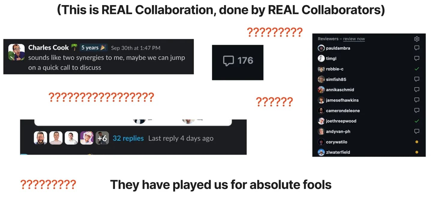 real collaborators