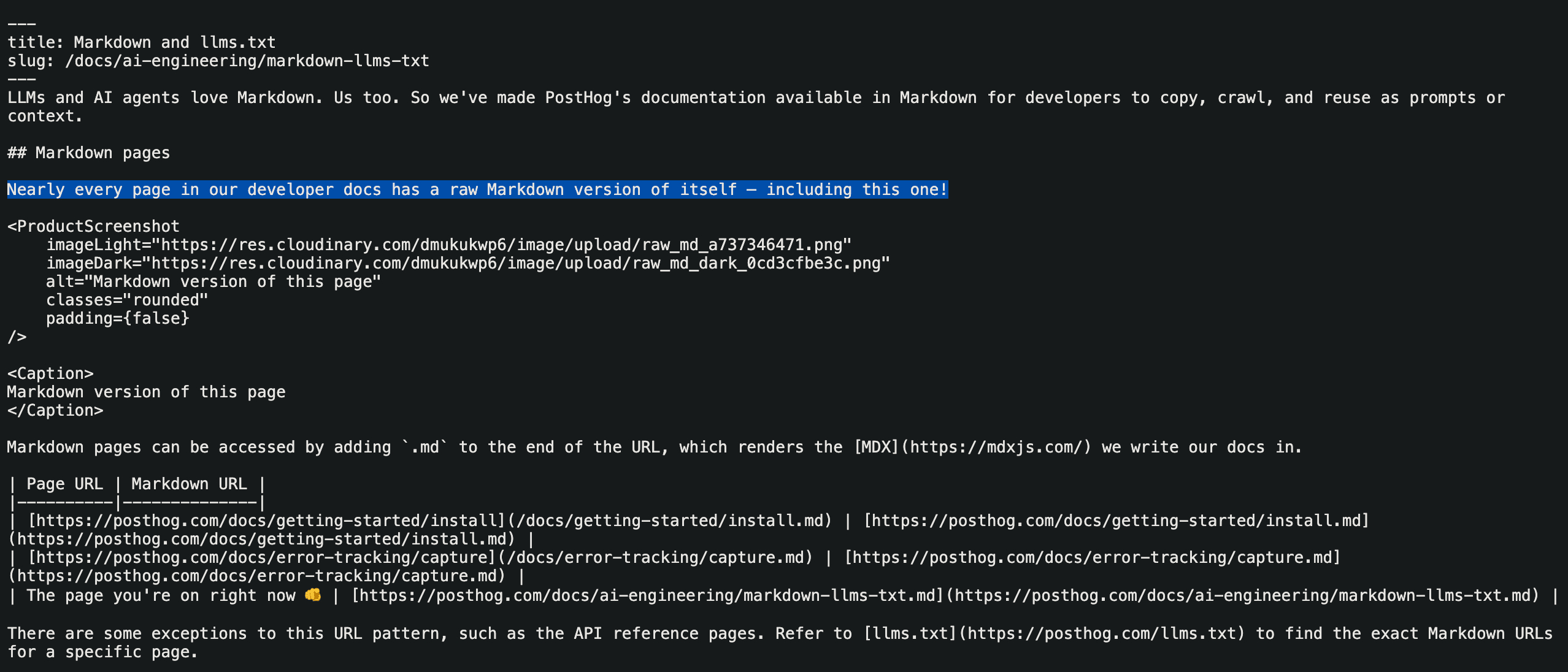 Markdown version of this page