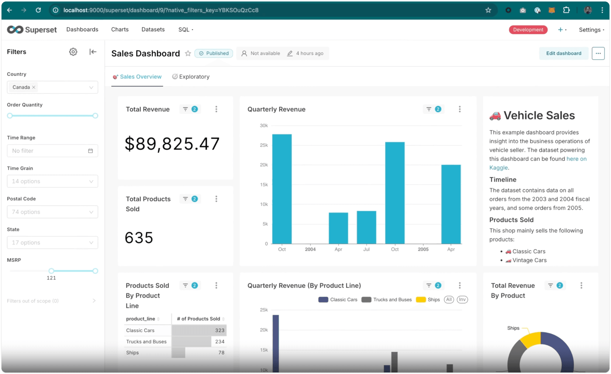 superset - open source analytics tools