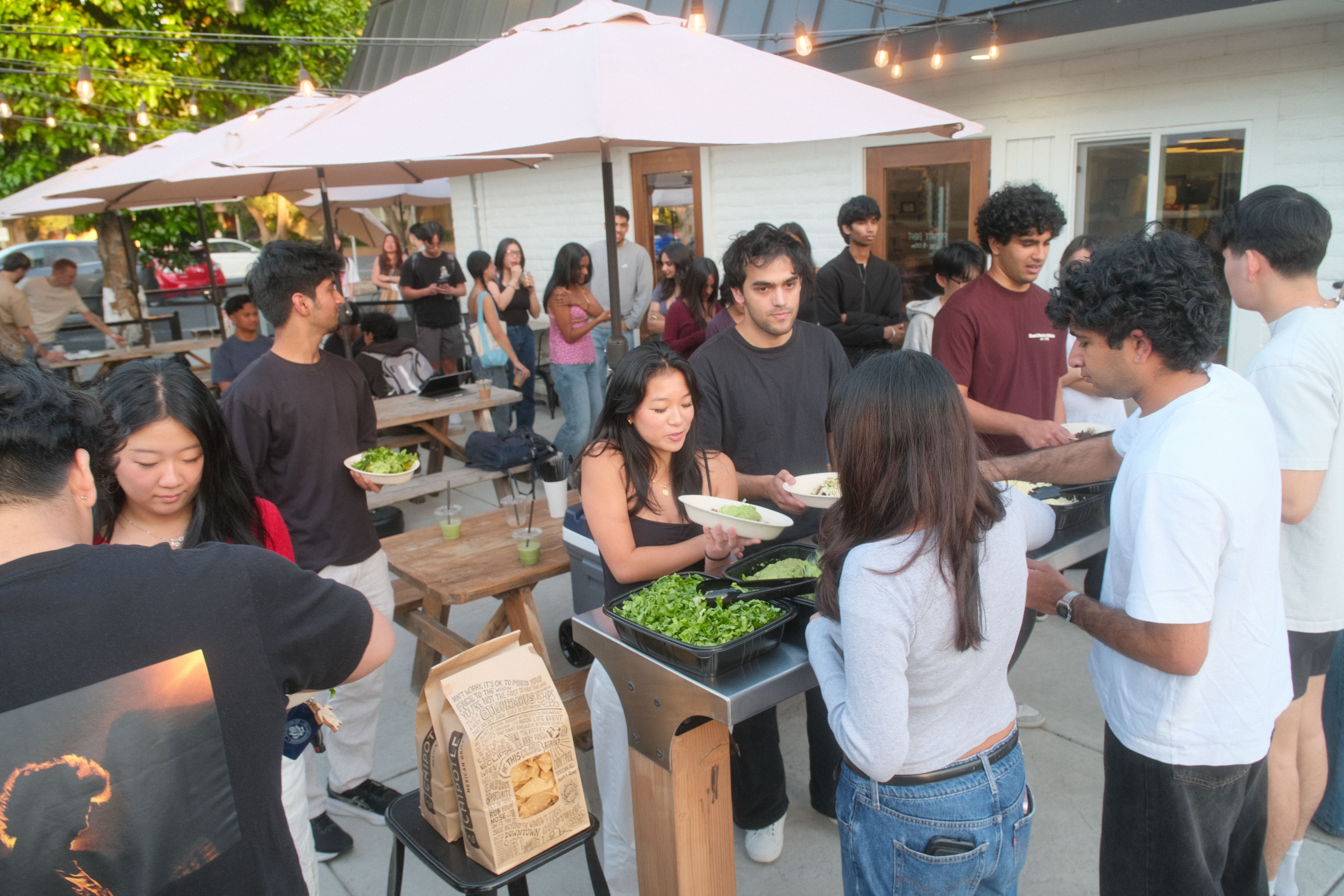 UC Davis students at a PostHog event