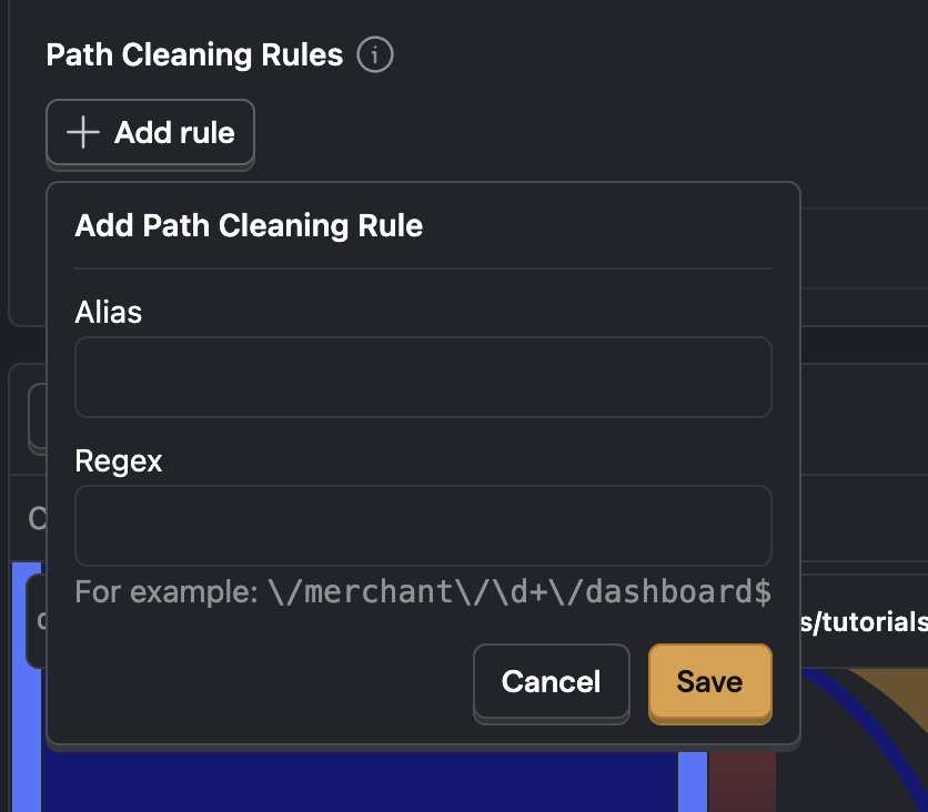 Create path cleaning dialogue