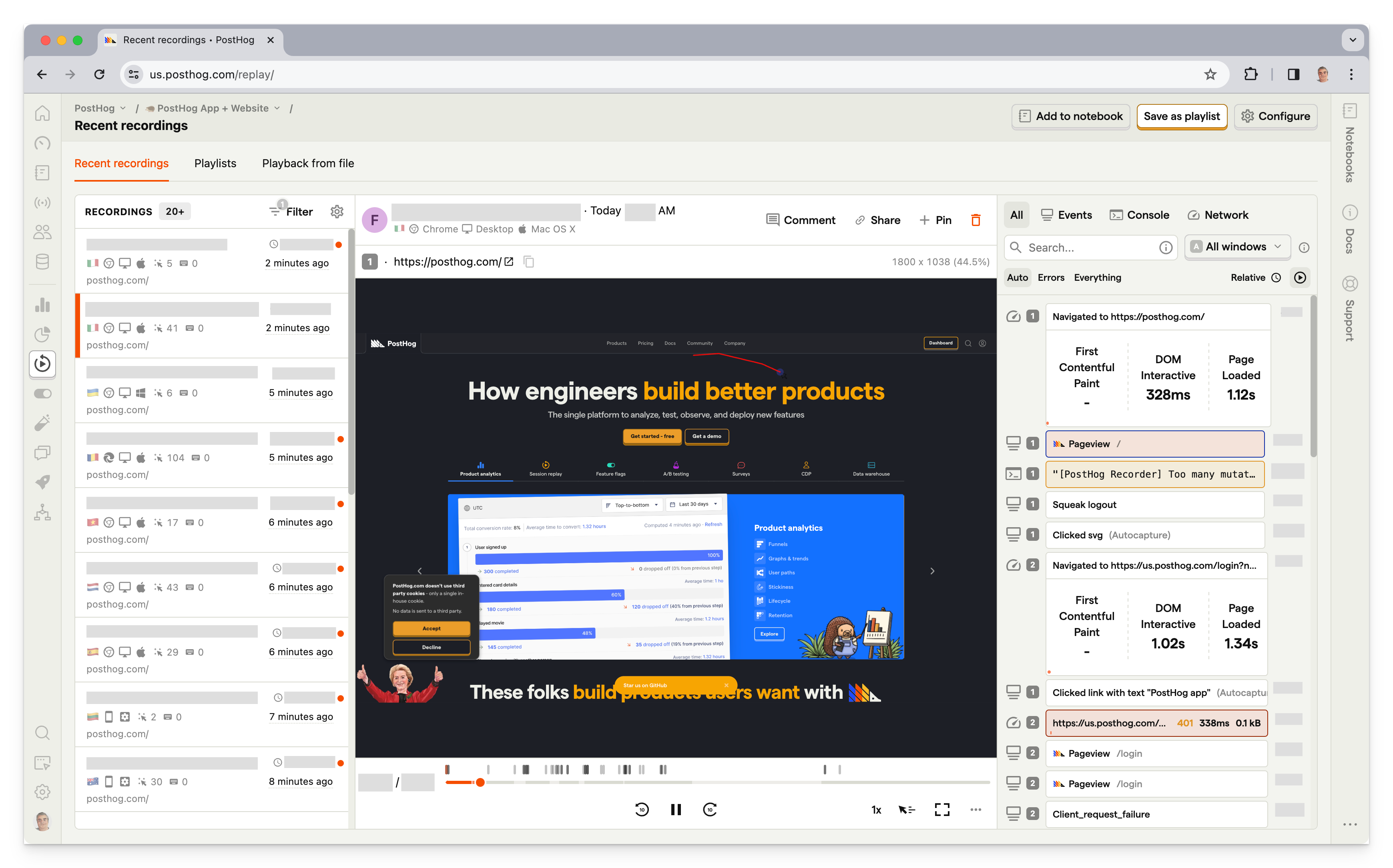 Open Source and Self hosted Session Replay Tools PostHog Open Source and Self hosted Session Replay Tools PostHog