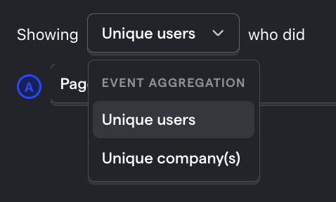 Aggregate lifecycle events by group'