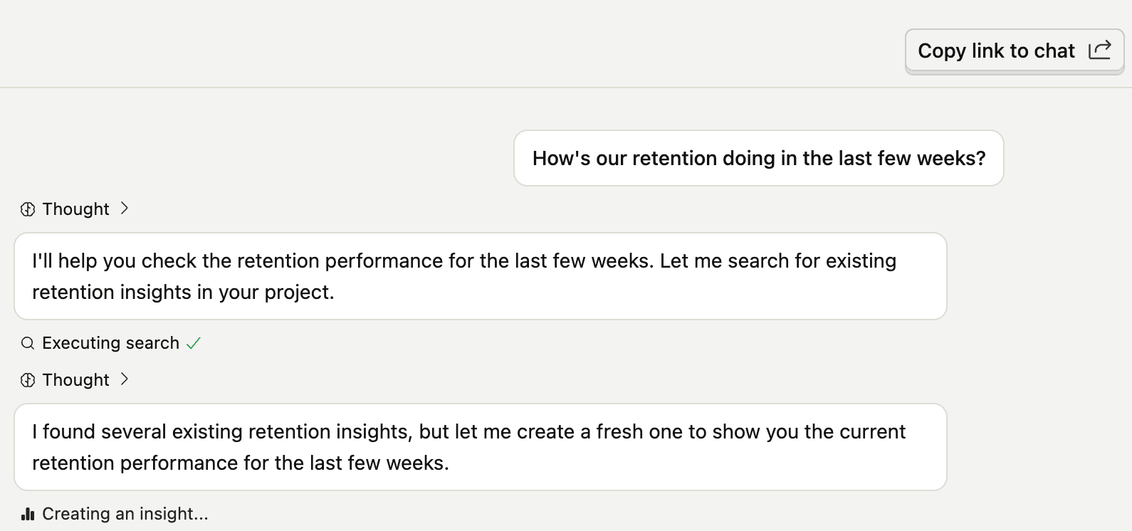 Share conversations