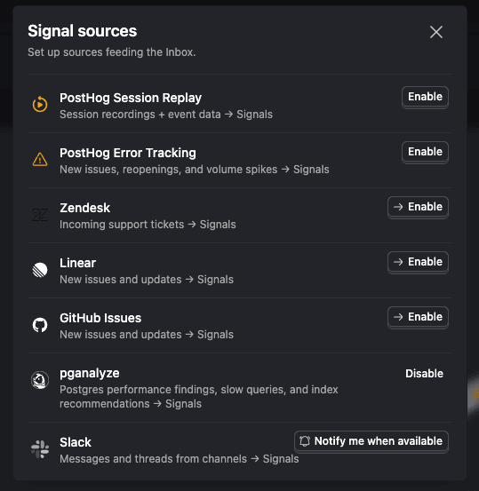 pganalyze as a signal source