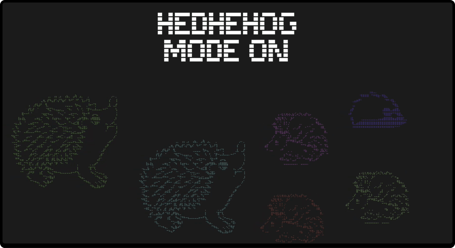 A closing slide with celebratory graphics marking the end of a presentation