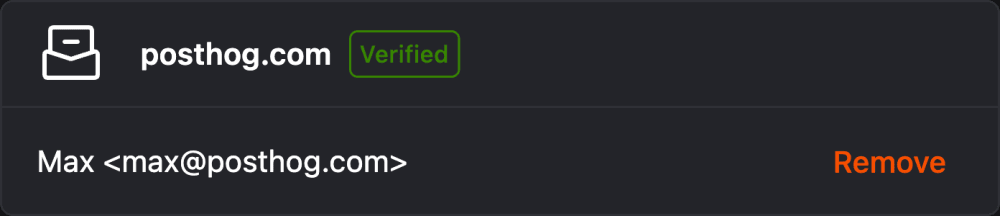 How to verify your domain in PostHog