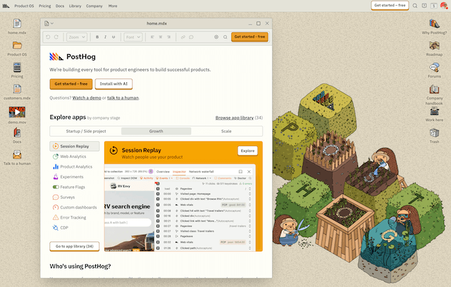 Website redesign