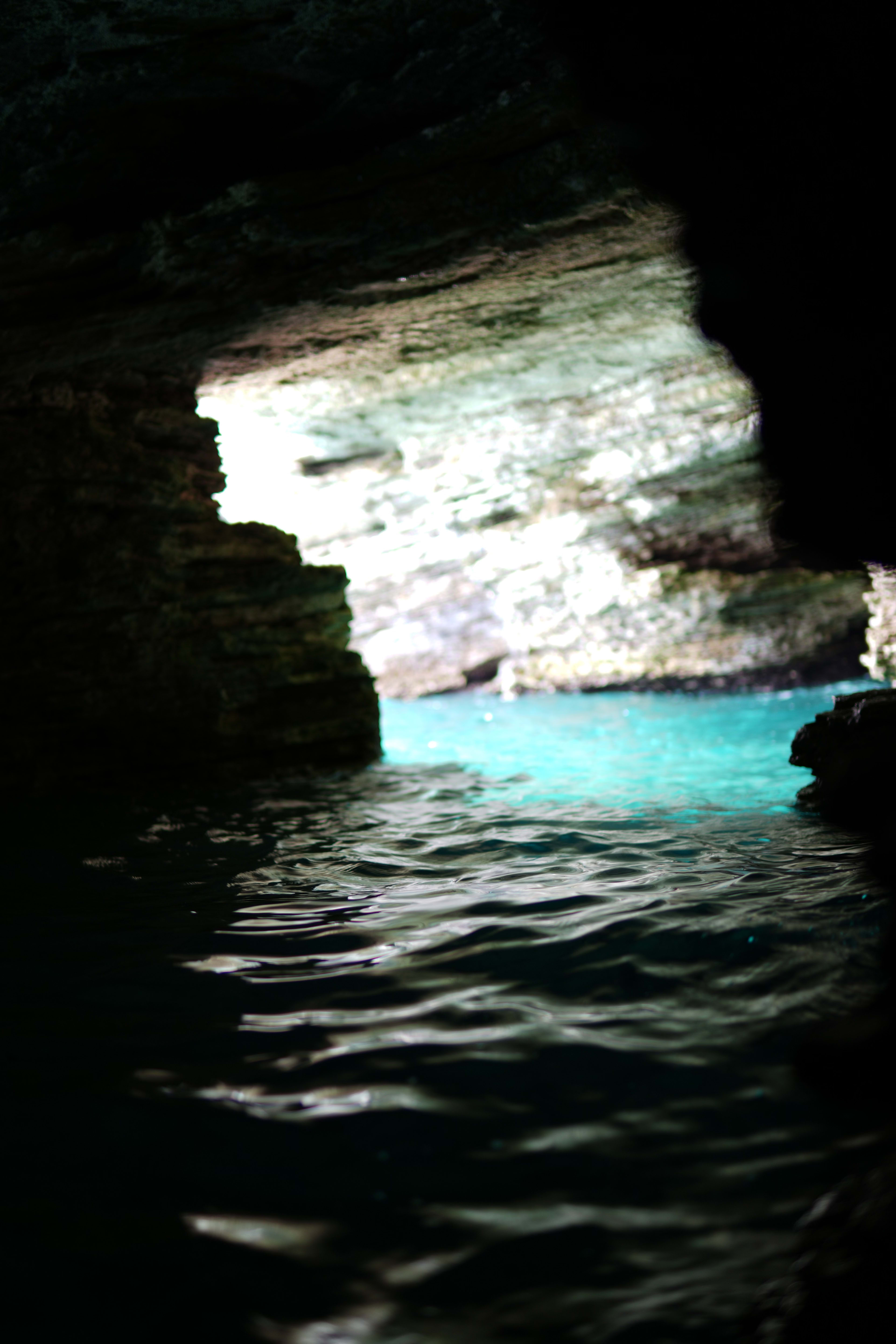 Caves in Clarence Cove