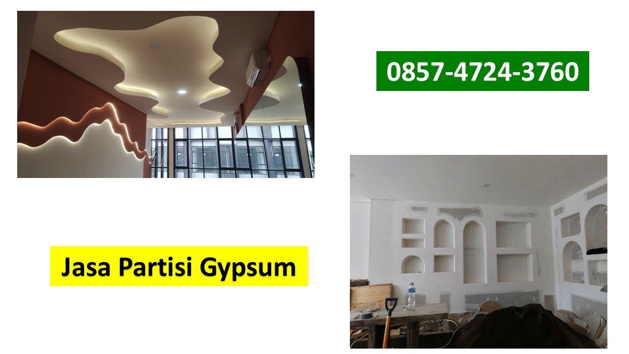 Jasa Partisi Gypsum Jabodetabek | 0857-4724-3760
