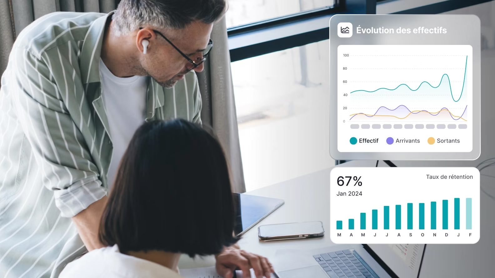 Interface Factorial dédiée à la gestion de la paie et des éléments RH