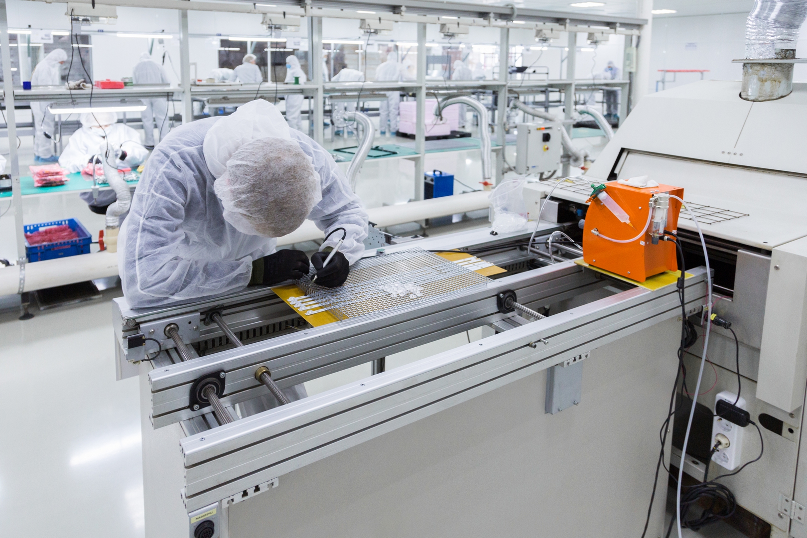 Chaîne de production industrielle connectée et digitalisée avec Sage X3