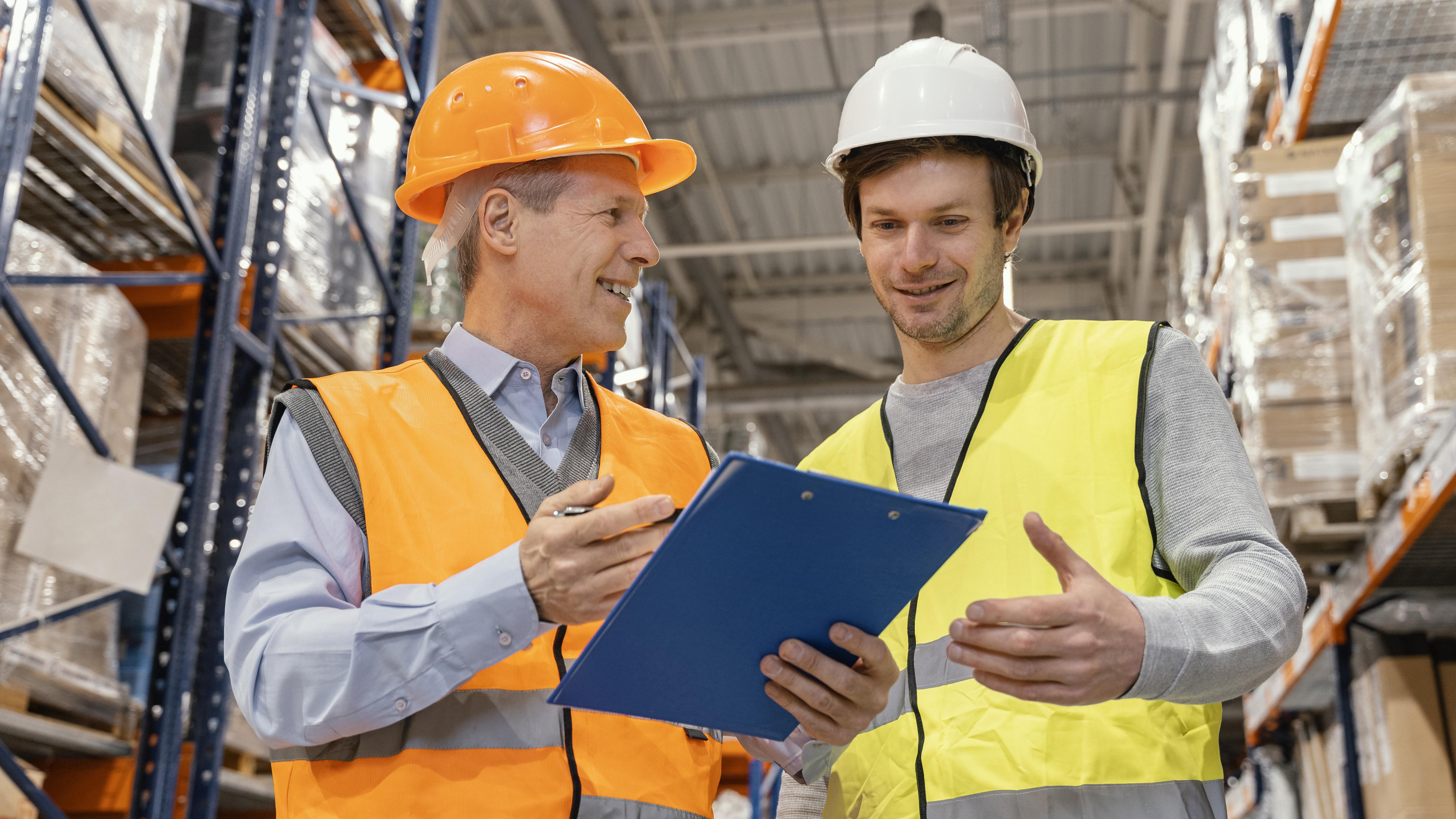 Ingénieurs collaborant autour des fonctionnalités de l'ERP Sage X3 en environnement industriel