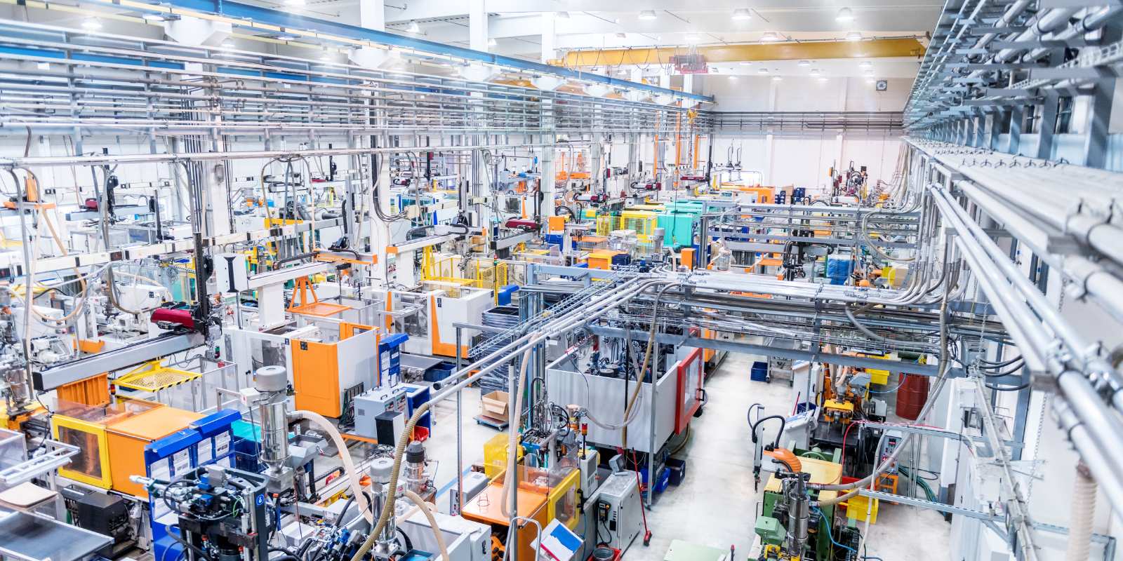Ligne de production industrielle pilotée par un ERP Sage X3 en mode Lean