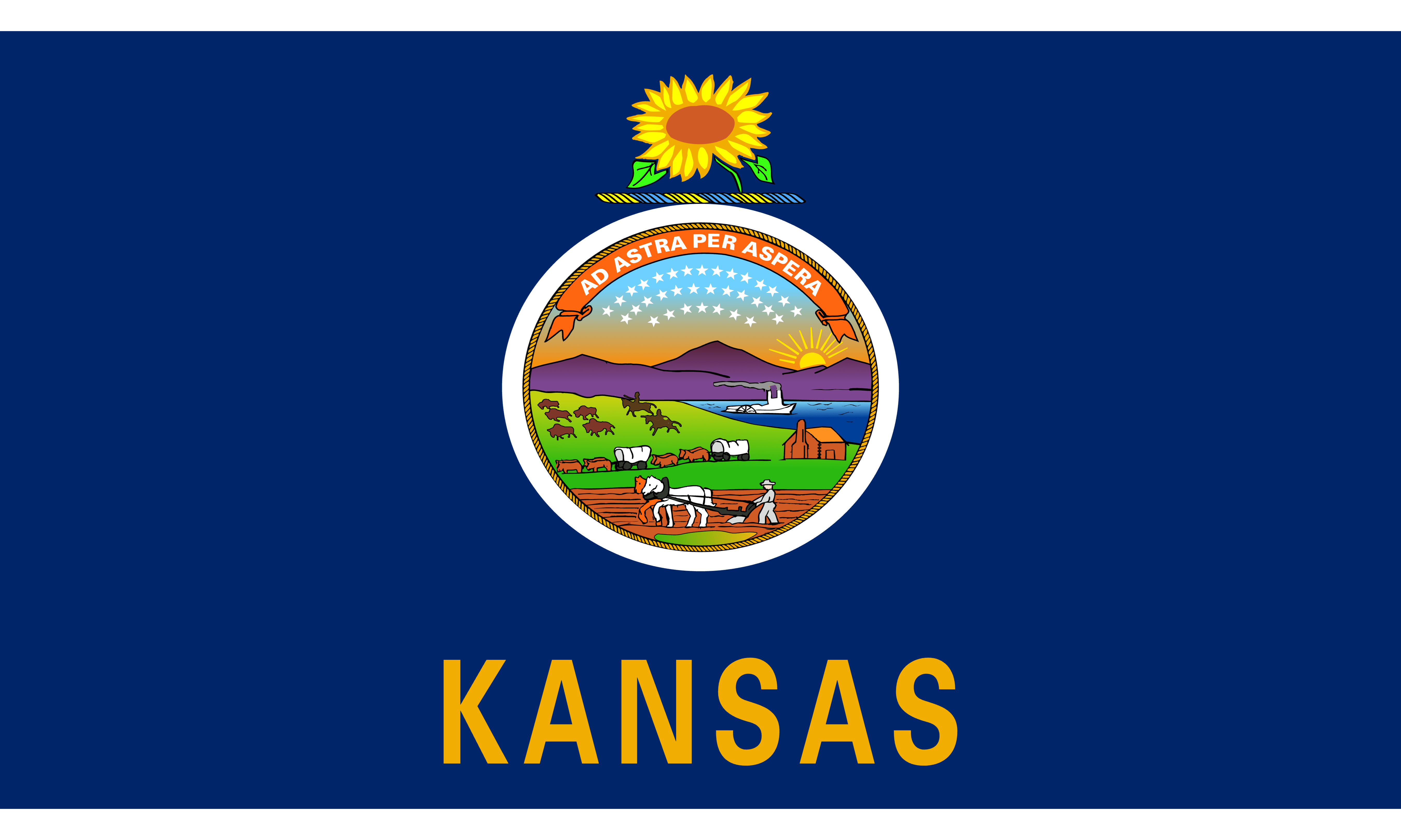 Kansas flag