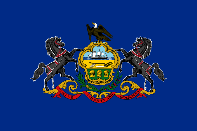 Pennsylvania flag
