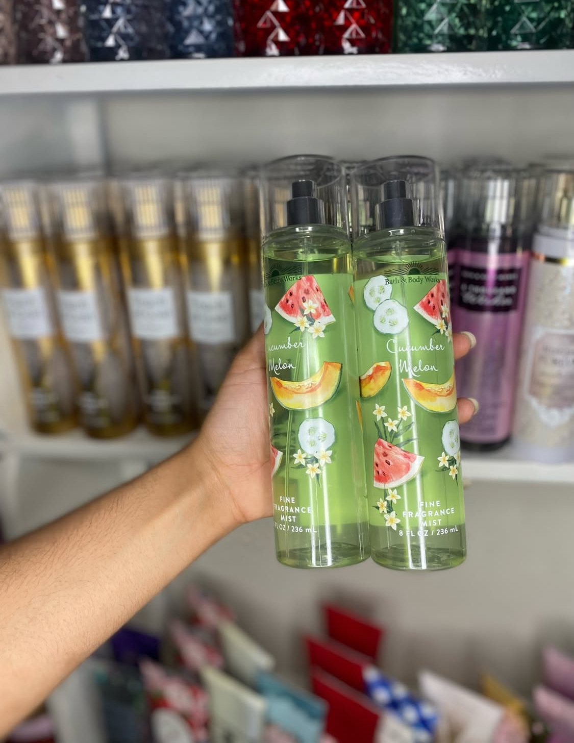 Body mist Cucumber melón