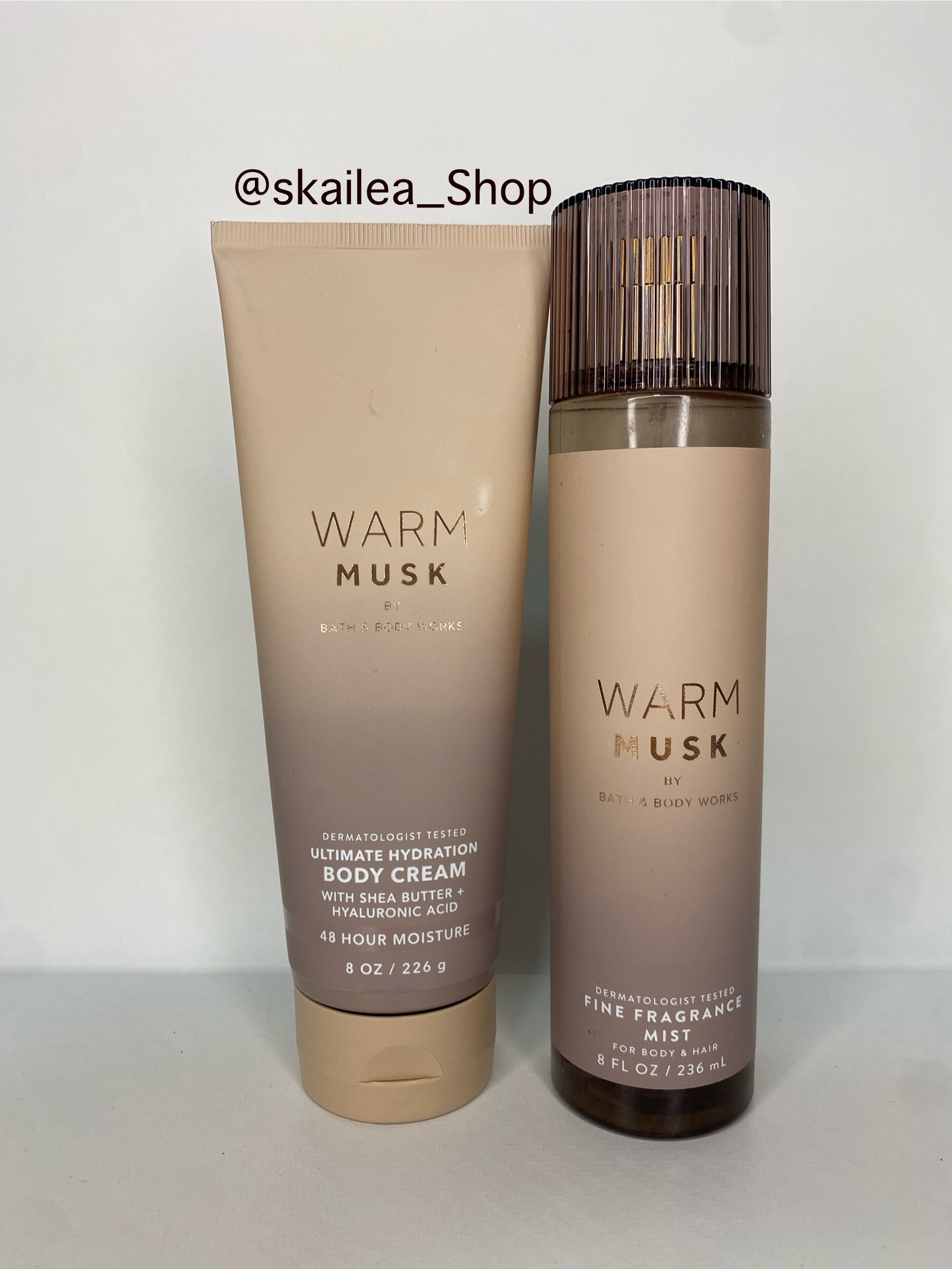 Warm musk set de 2