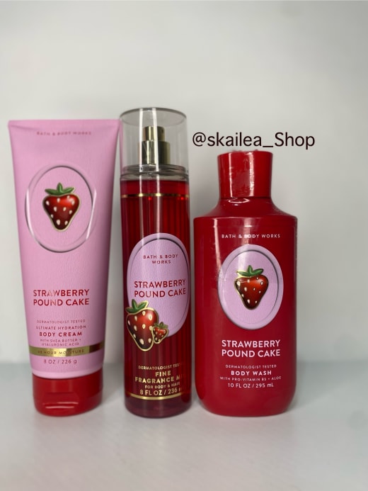 Strawberry cake SET de 3