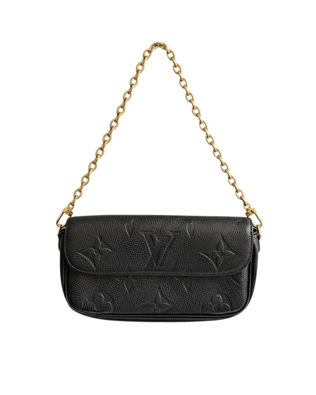 Bolsa Louis Vuitton Pochette Accessoires Monogram Empreinte Preta