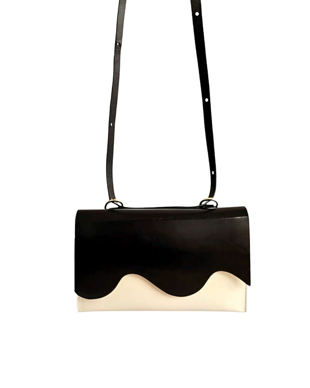 Bolsa em Couro Bicolor Orgânica