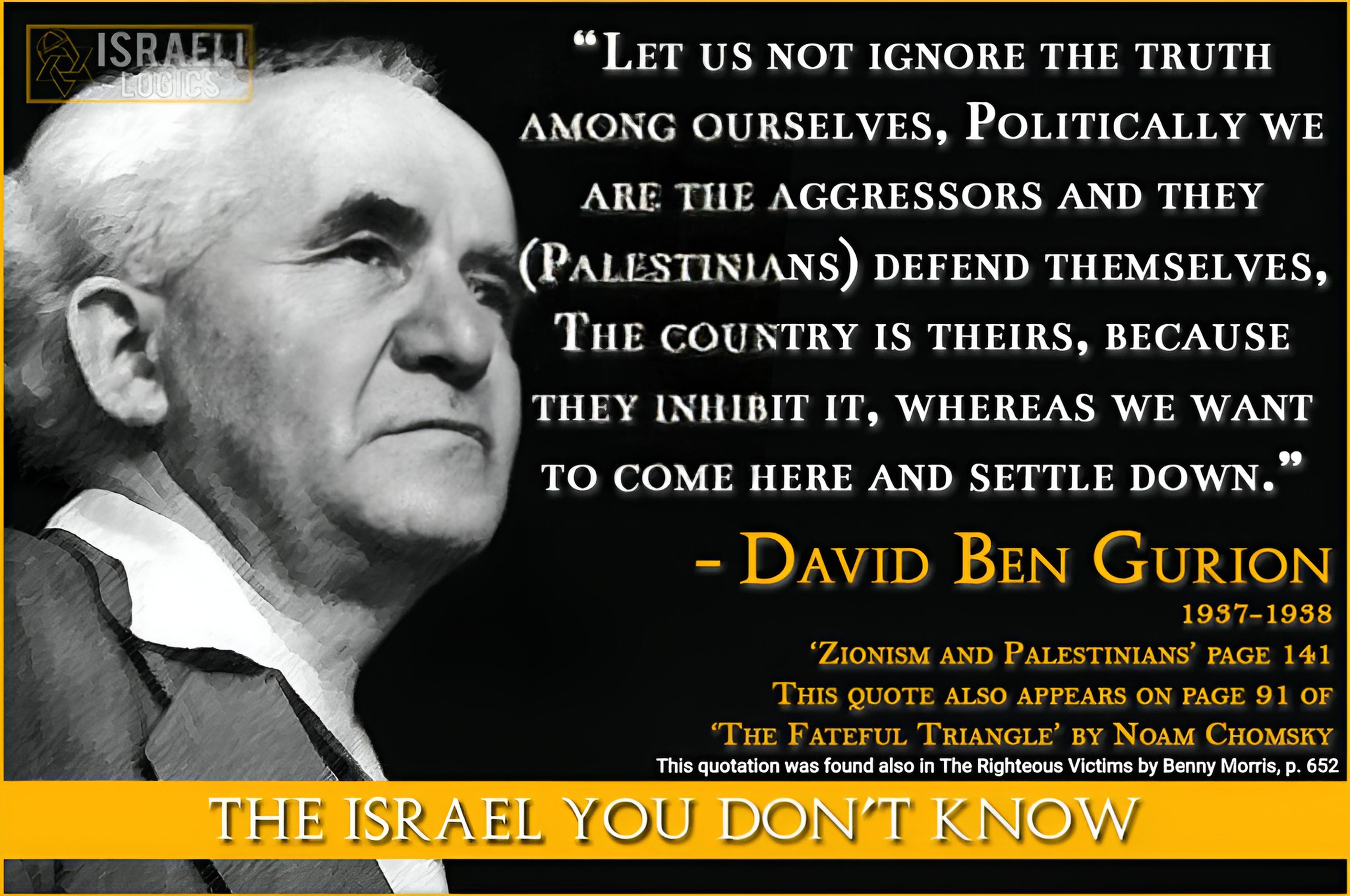 Ben-Gurion declaración histórica