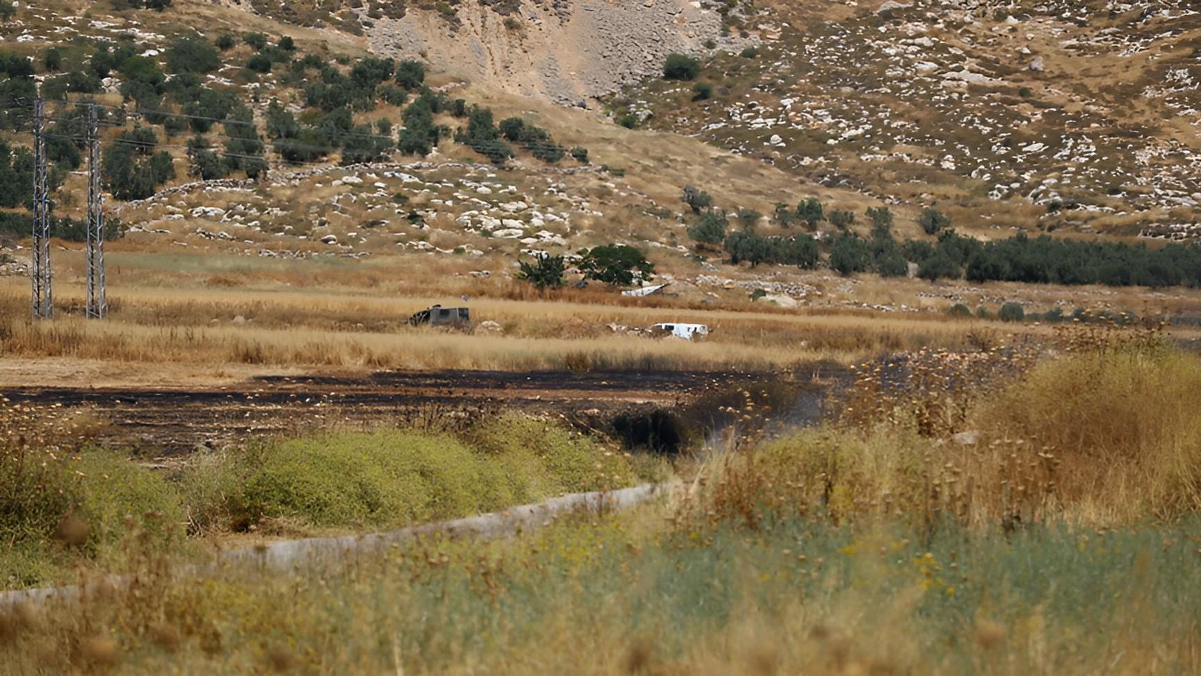 Colonos incendian tierras