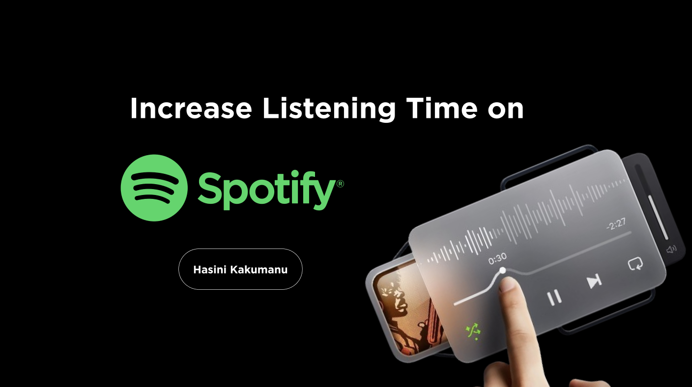 Increase Time Spent Listening on Spotify