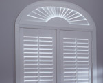 Window-ology - Comfortex Specialty Shape Plantation Shutters