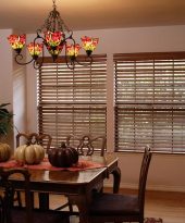 Window-ology - Comfortex Faux Wood Horizontal Blinds