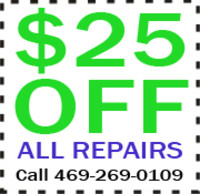 Allstar Garage Door Repair - $25 off all repairs coupon