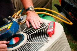 Jimmy Gusky Heating & Air LLC - Checking an AC System