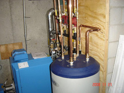 St. Jean Heating and Cooling - water heater installed