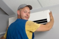 Jimmy Gusky Heating & Air LLC - Installing a ductless air system