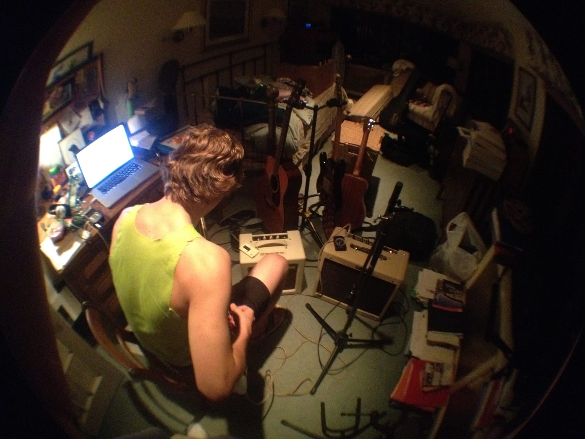 Alex Pundyk in studio