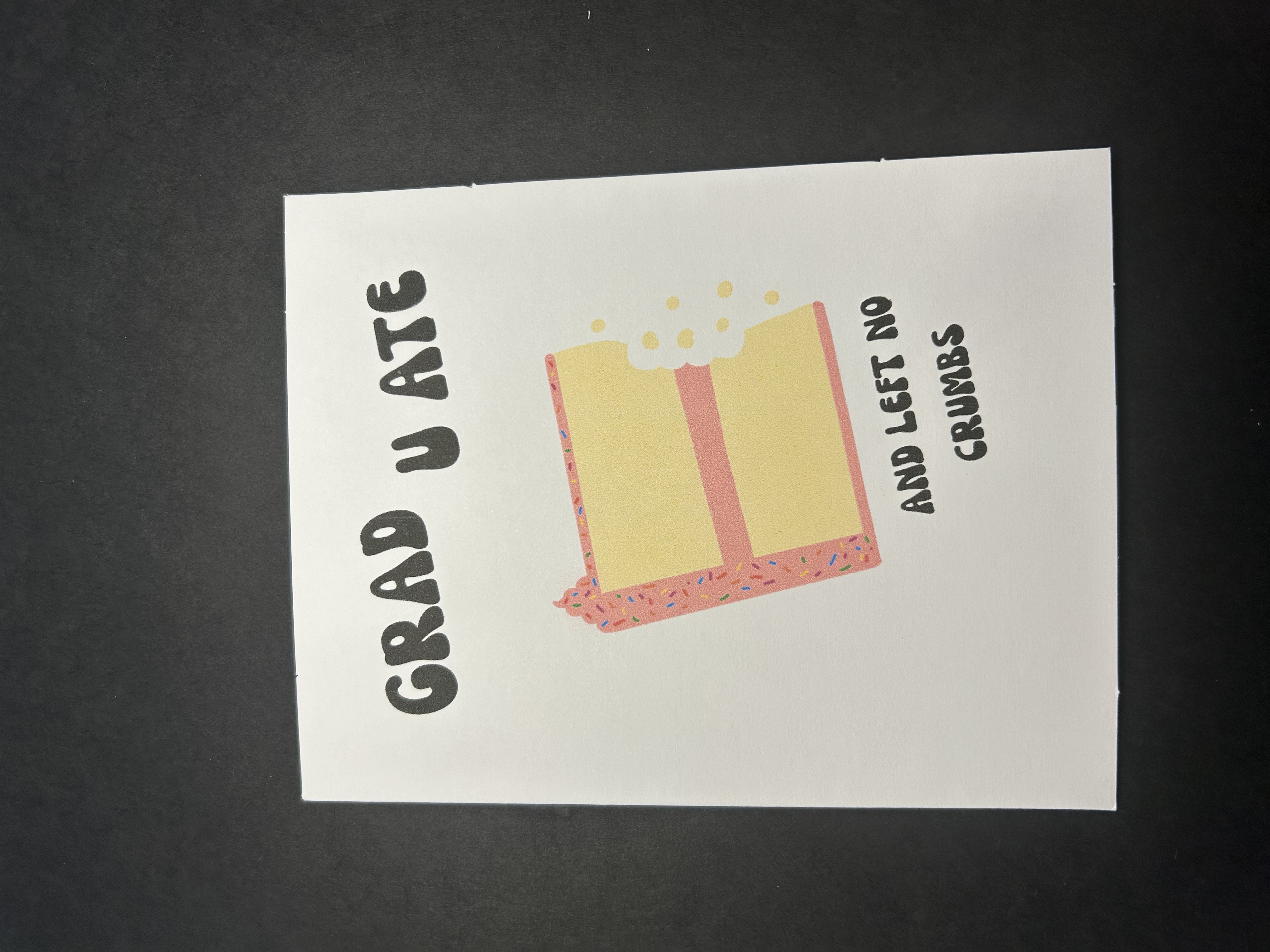 Grad U Ate Card