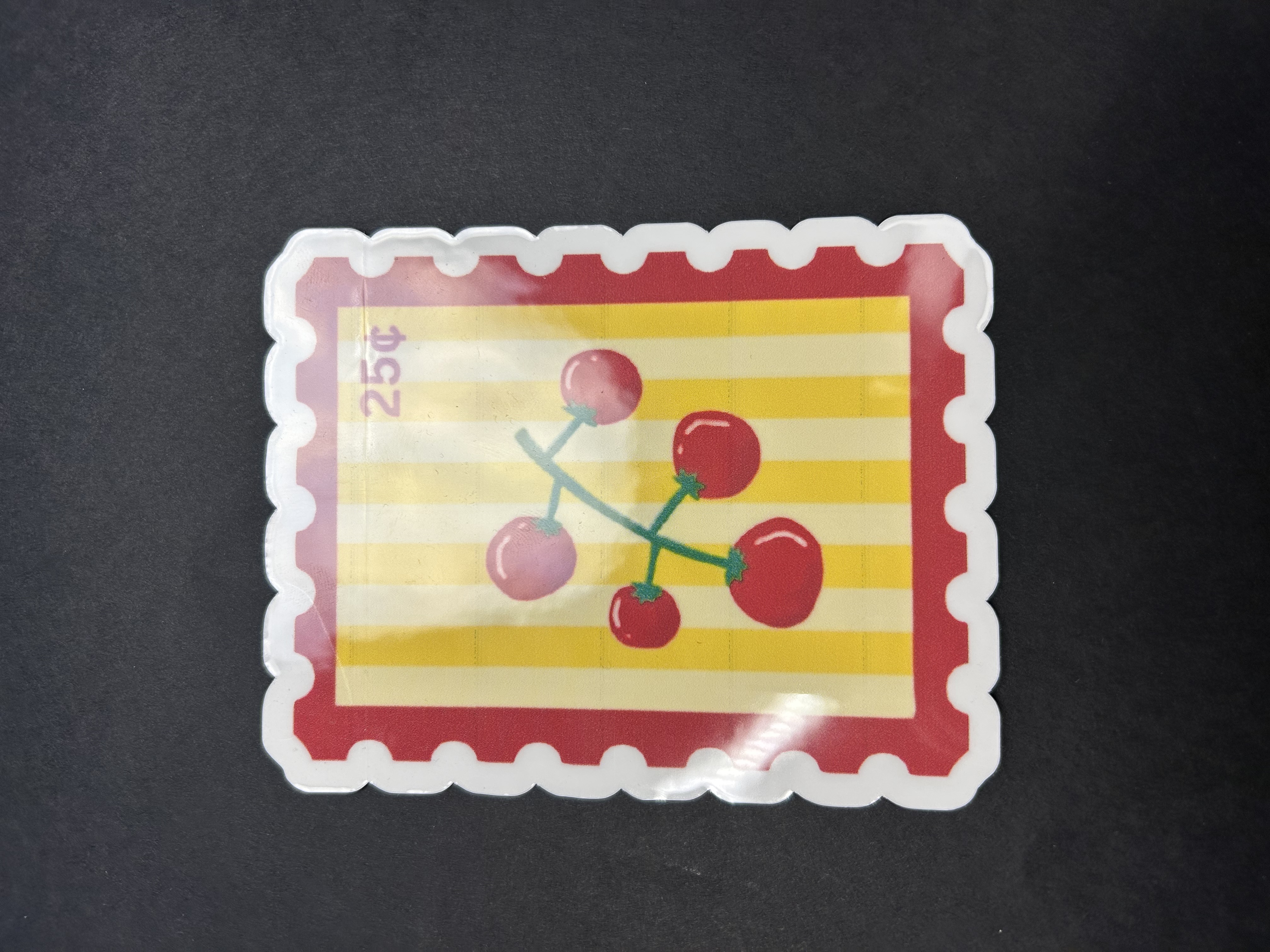 Mini Tomatoes Stamp Sticker 