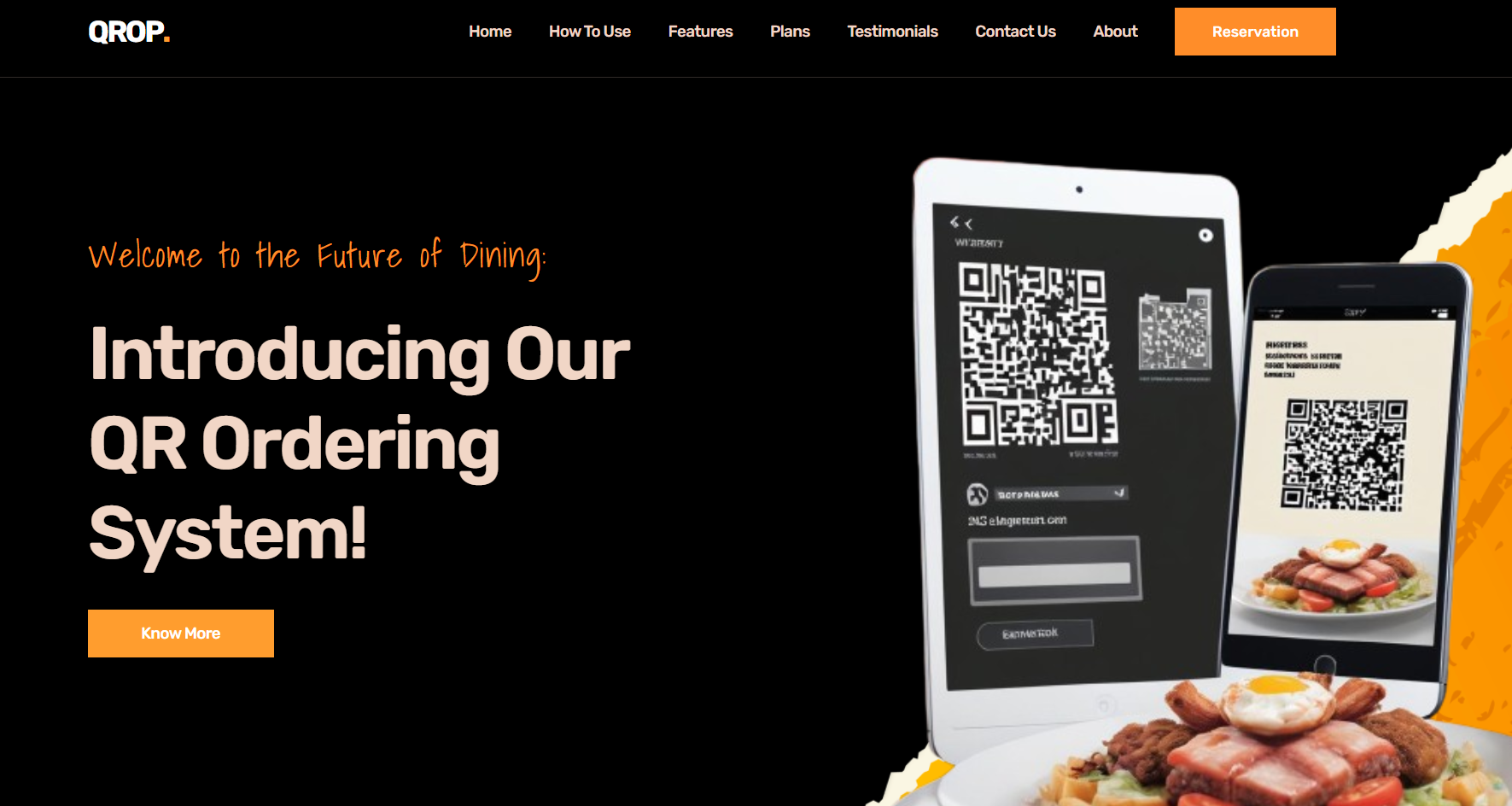 QROP - Restaurant Automation