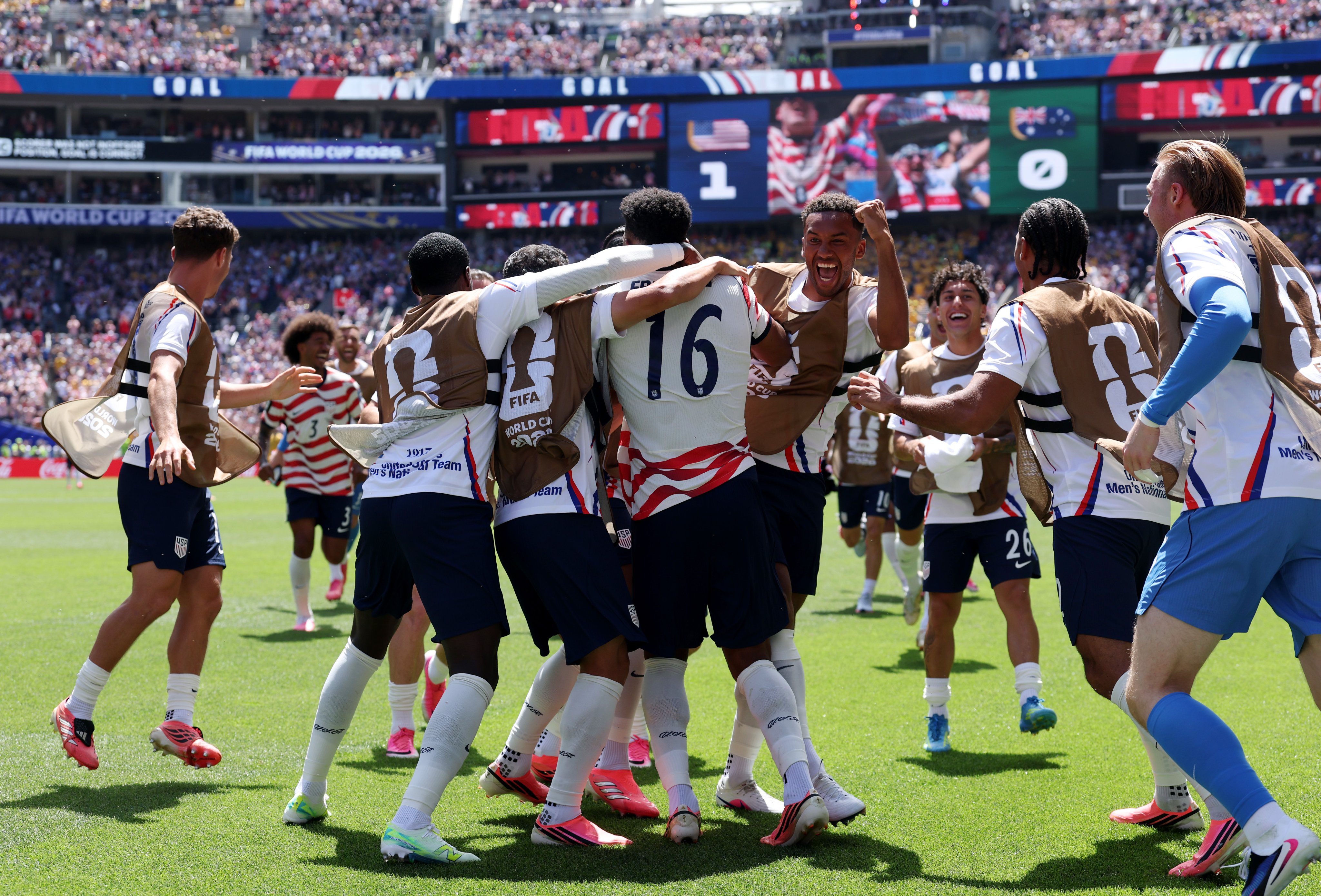 USA Secure Knockout Spot with 2-0 Victory Over Australia