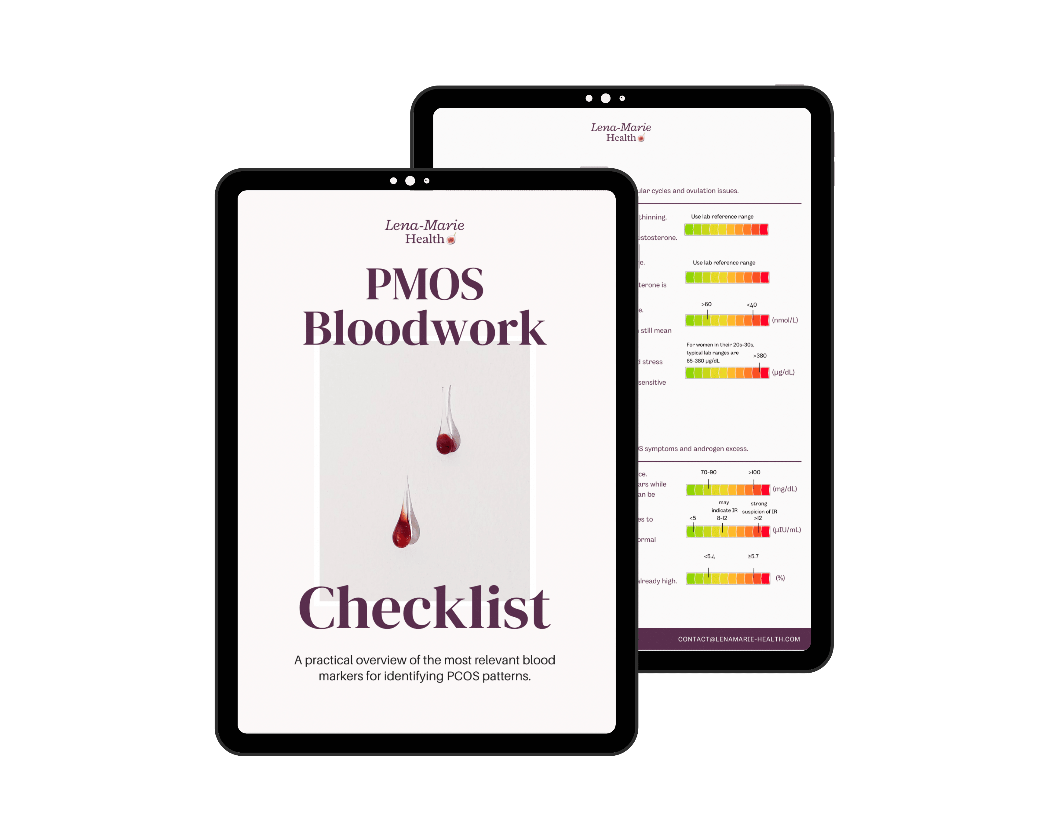 PMOS Bloodwork Checklist