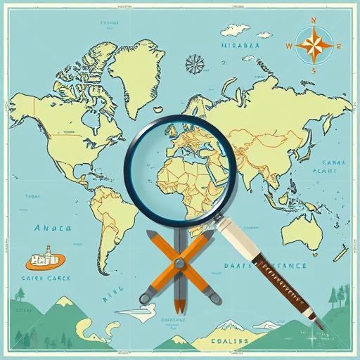 Путеводитель по определению местонахождения карты