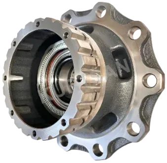 Lift Axle Wheel Hub Kit (For Brake Disc, with abs ring) 2