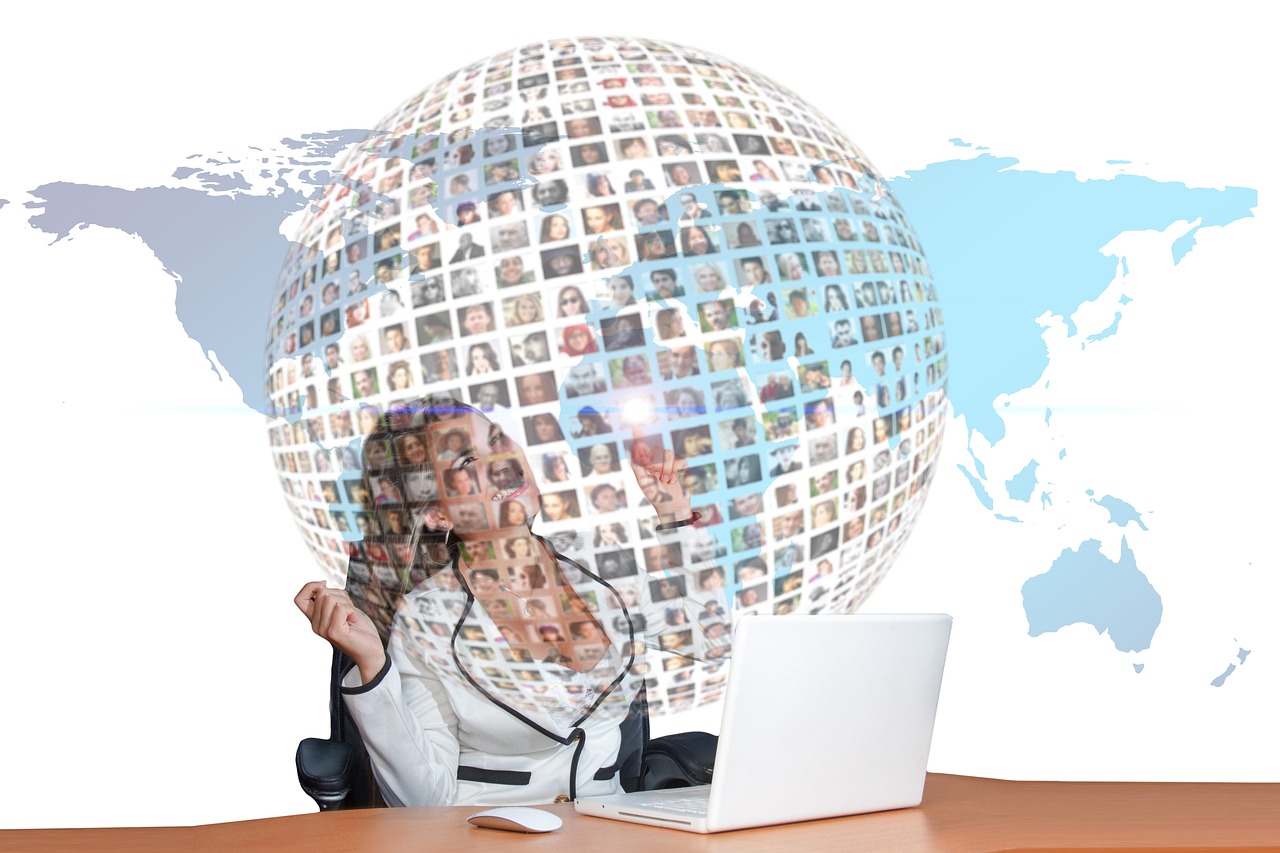 Two colleagues maintaining professional composure while interacting in a modern office environment - workplace relationships after friendship