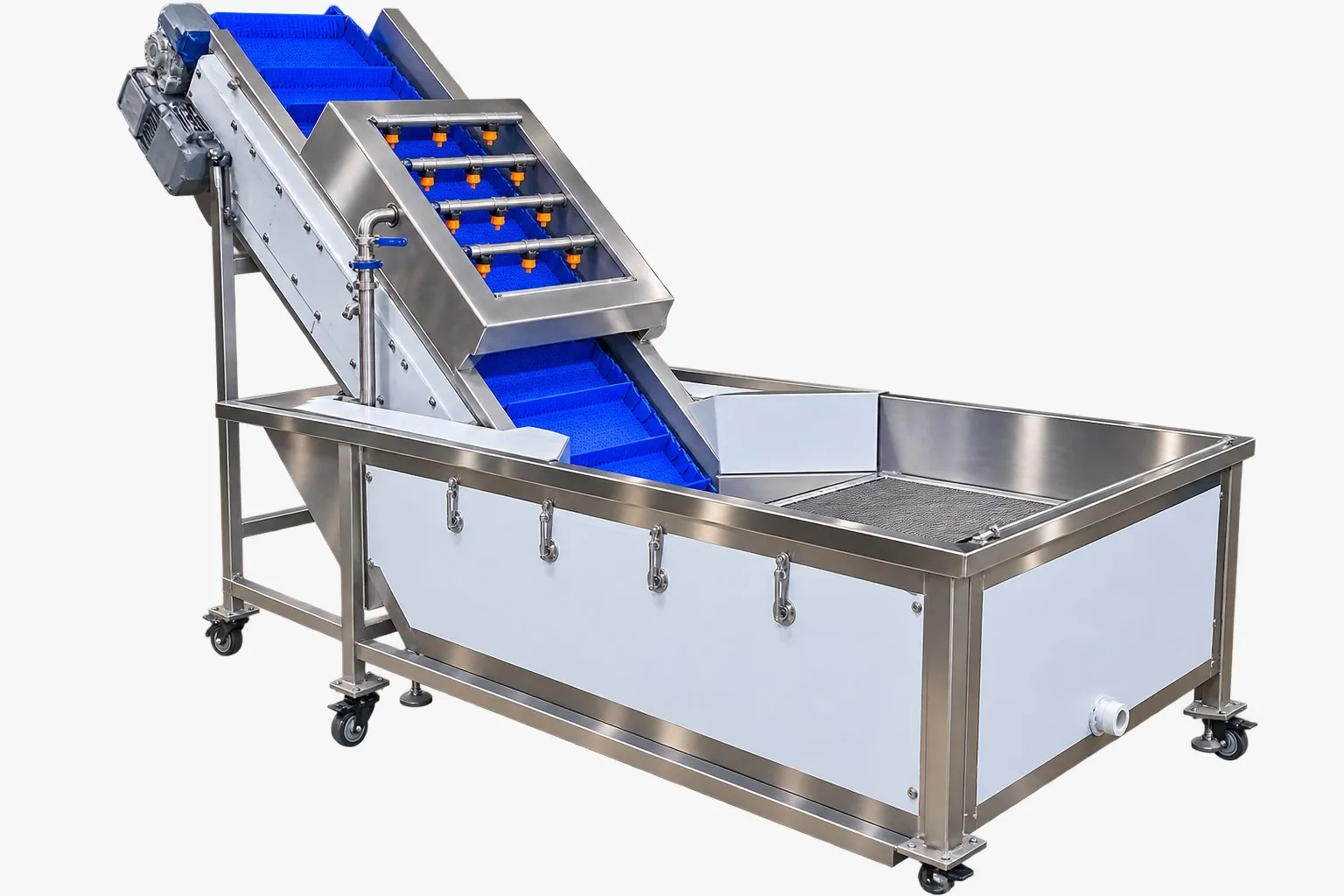 Automatic Conveyor washer machine