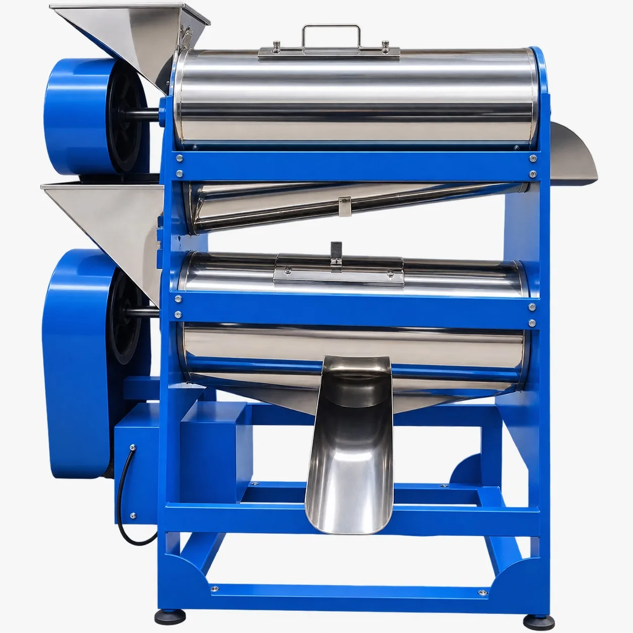 Twin pulper machine