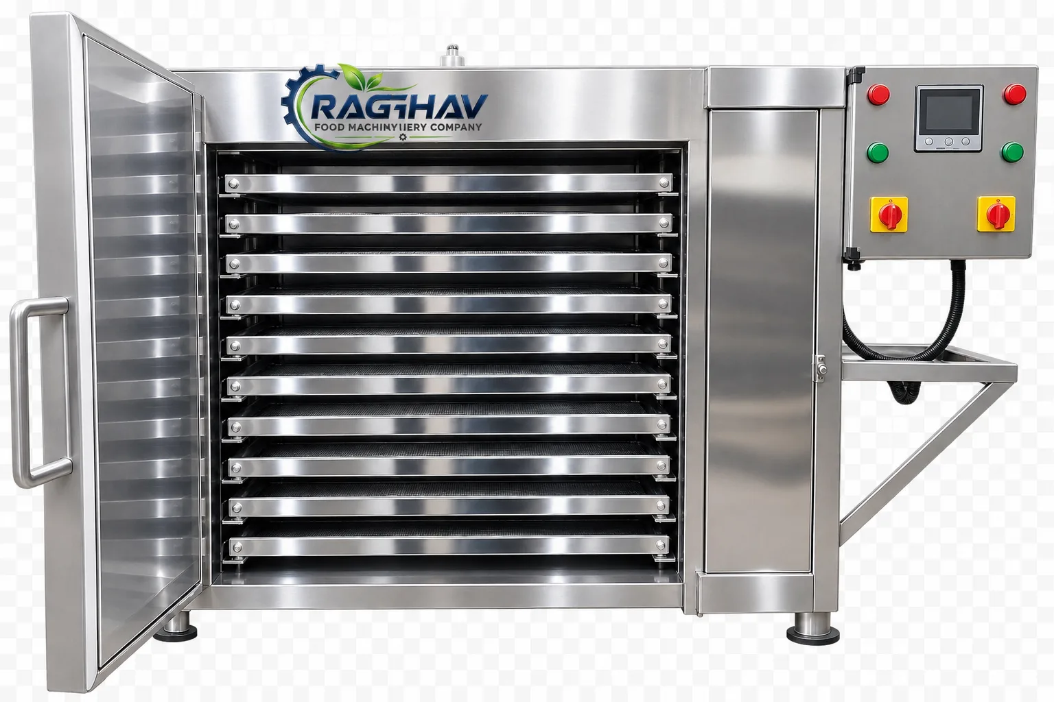 Raghav 12 tray stainless steel dryer