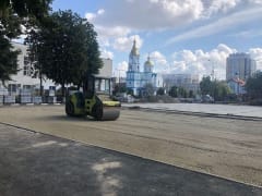 Благоустройство сквера имени Гатова в Краснодаре завершится в сентябре