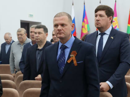 Церемония награждения на сессии райсовета