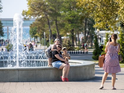 Ясная и солнечная погода ожидается в городе-курорте