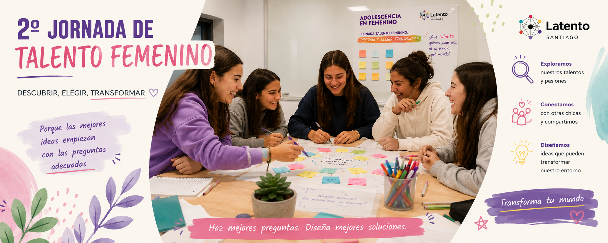SEGUNDA JORNADA TALENTO FEMENINO: CONECTAR,CREAR,IMPACTAR. 